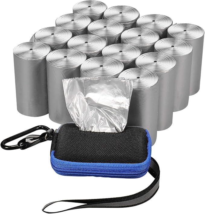 1200 Dog Poop Bags,Dog Waste Bags with Despenser,40 Rolls