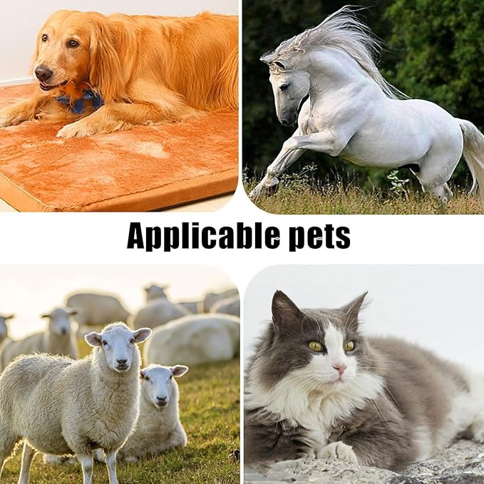 Detachable Pet Dog Grooming Wide Blades-Size 30W Dog Grooming Wide Blade，Compatible with Most Andis,Oster A5,Wahl km10 Clippers -2PCS 30W(Black)