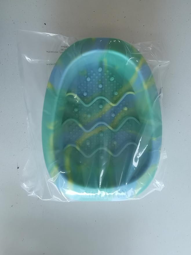 Interactive Dog&Cat Lick Mat Bowls, BPA-Free Silicone Dog Slow Feeder with Suction Cups, Non Slip Food Bowl for Dogs and Cats, Reduces Boredom and Anxiety, Dishwasher Safe, Green Small