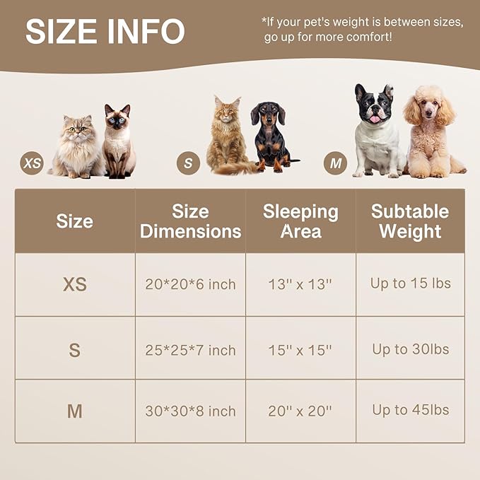 MEWOOFUN Donut Dog Beds for Small Dog, Calming Bed Round Cute Puppy Bed with Non-Slip Bottom, Fluffy Washable Pet Bed for Puppy and Kitten (Navy Blue, M (30x30x8))