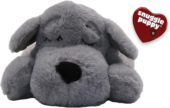 Original Snuggle Puppy Toys for Small Breeds - Heartbeat Puppy for Dogs - Pet Anxiety Relief and Calming Aid - Comfort Dog Toys for Behavioral Training