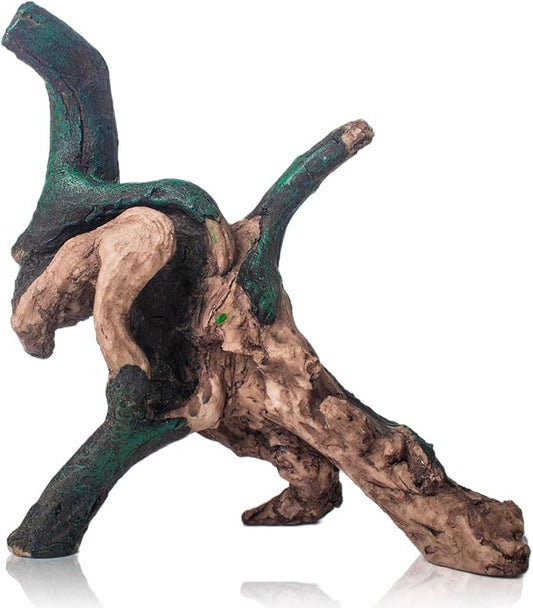 Fish Tank Decorations Aquarium Décor Resin Artificial Tree Trunk Root (G)