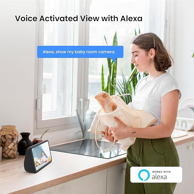 Tenda 2K Indoor Security Camera, WiFi6 Pet Camera for Home Security, 360°, 2-Way Audio, Motion Detection for Baby and Pet Monitor, Night Vision, Cloud & SD Card Storage, One-Touch Call (CP3-V3.0)