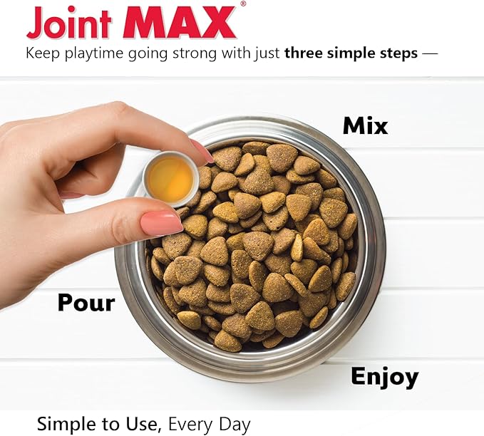 Liquid for Dogs - Vitamins, Minerals, Antioxidants - Glucosamine, Chondroitin - Beef Flavor - Maximum Joint Health Supplement for Dogs - 32 fl oz