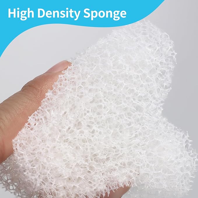 Cat Water Fountain Filters, 24 Pack Pet Fountain Replacement Foam Sponge Pre-Filters Fit for Multiple Ceramic and Stainless Steel Pet Fountains