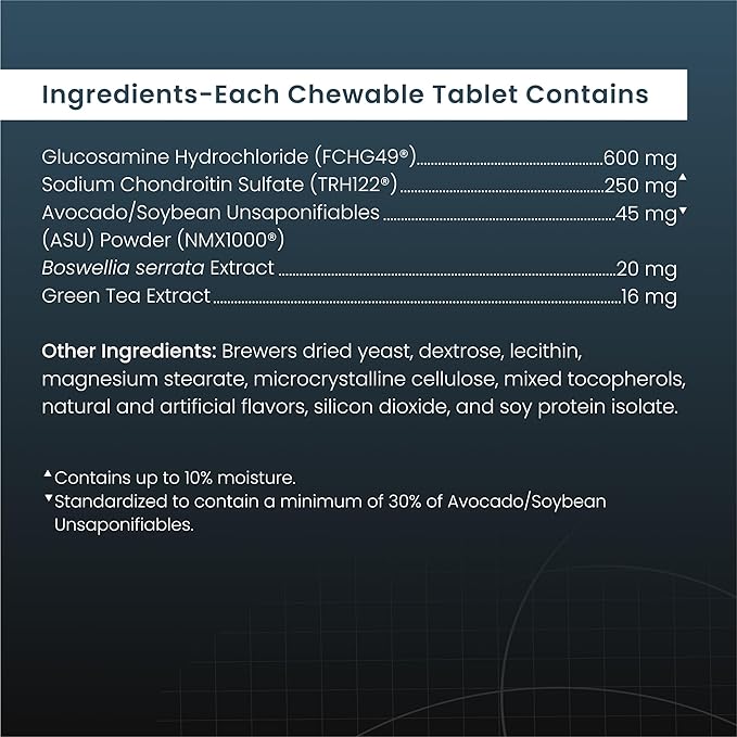 Nutramax Dasuquin for Small to Medium Dogs, Joint Health Supplement, Contains Glucosamine for Dogs, Plus Chondroitin, ASU and More, Supports Healthy Joints, Chewable Tablets, 150 Count