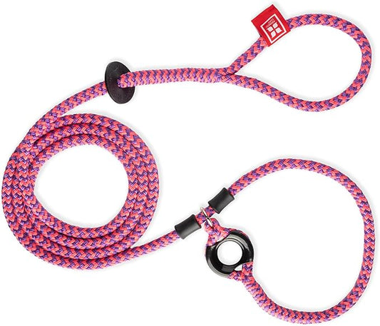Harness Lead No Pull Dog Harness and Leash Set, Anti Pull Dog Harness, One-Piece Cushioned Rope Safely Prevents Escaping and Pulling *New Insert is Removable (Small/Medium, Pink/Purple)