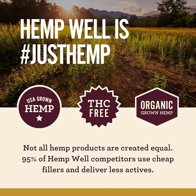 Hemp Well Thrive Oil for Dogs and Cats – Supports Hip, Joint, and Heart Health, Promotes Immune System, and Promotes Healthy Skin from Seasonal Allergies, Organically Sourced - 16 Ounces
