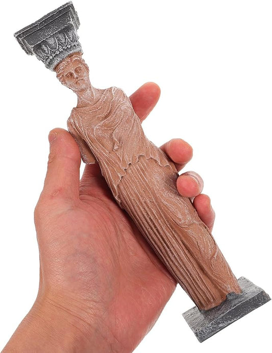 Fish Tank Decoration Aquarium Decor, 8.258" Resin Aquarium Goddess Statue,Fish Tank Decor, Aquarium Landscape Decoration Resin Goddess Statue Suitable for Fish Tanks Swimming Pool