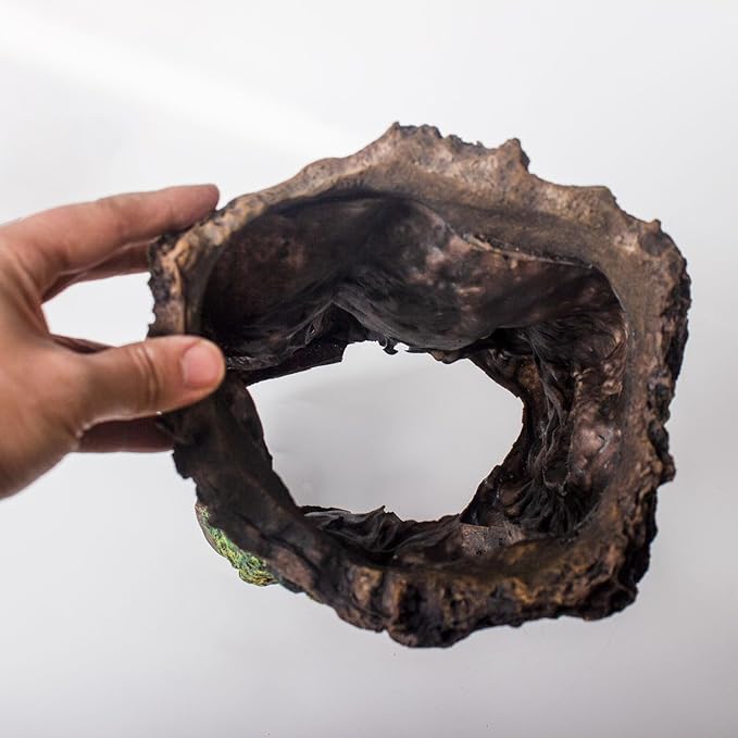 Fish Tank Decorations Aquarium Décor Resin Artificial Tree Trunk Root (F)