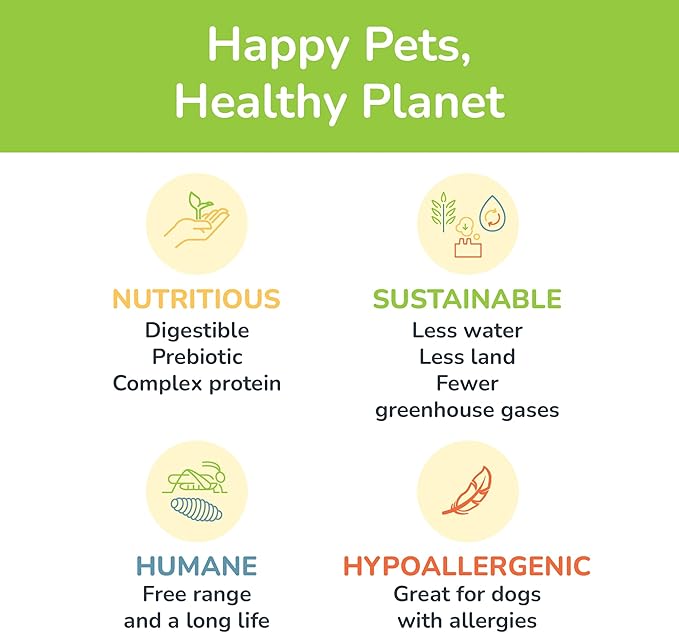 Jiminy's Chewy Cricket Dog Training Treats, Chewy, Low Calorie, Hypoallergenic, Made in USA, 6oz, Sweet Potato & Pea (Pack of 3)