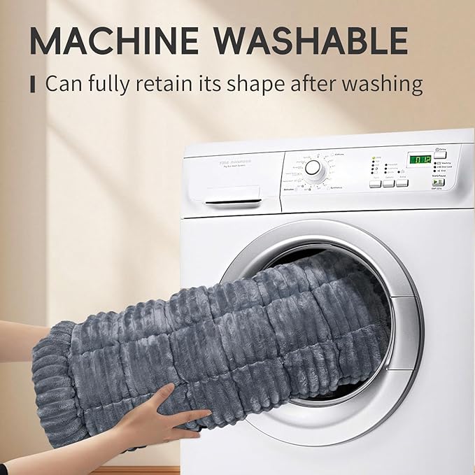 CLKHOWL Dog Car Seat Cover for Back Seat, Dog Bed for Car, Non-Slip Travel Pet Mat, Fit for Backseat Extenders and Seat Protectors (Dark Grey, 25.6x54 inch)