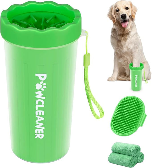 dog paw cleaner big green