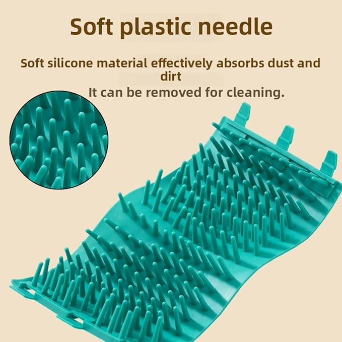 Portable Dog Paw Cleaner Dog Paw Washer Paw Mud Cleaner Pet Foot Cleaner Suitable for Large, Medium and Small Dogs/Cats (Green, Small)