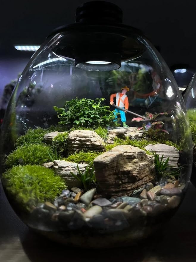 11lb Nature Small Thousand Layer Stone Aquarium Rocks, Aquarium Stones for Fish Tank aquascaping Rocks