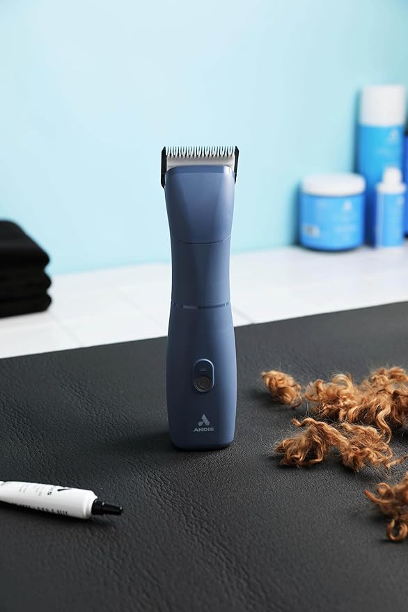 Andis Emerge Lithium-ion Cordless Detachable Blade Dog Clipper, for All Coats & Breeds, Blue, 560486