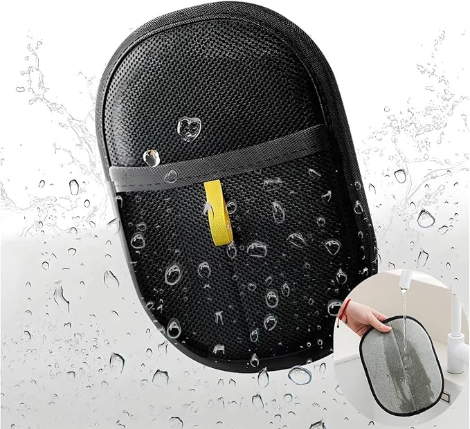 2 Pcs Pet Hair Removal Glove for Cats & Dogs, Reusable Electrostatic Pet Hair Gloves,Pet Hair Removal Tool for Clothing, Sofas, Furniture & Car Seat Cushions