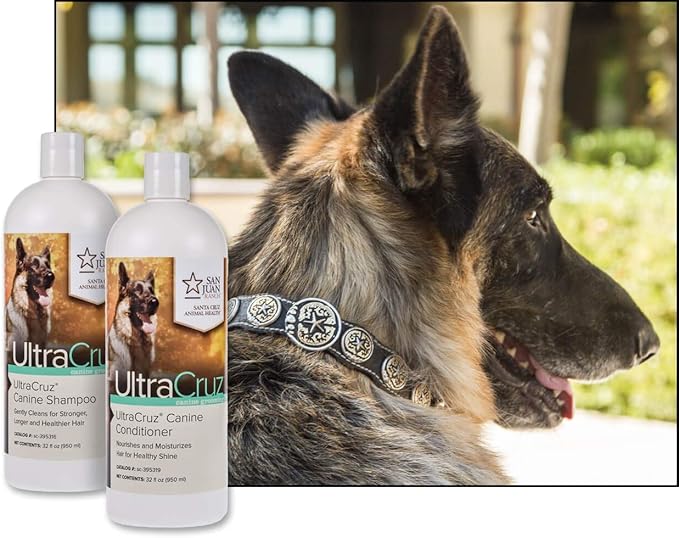 UltraCruz Canine Dog Shampoo and Conditioner Bundle, 32 oz Each