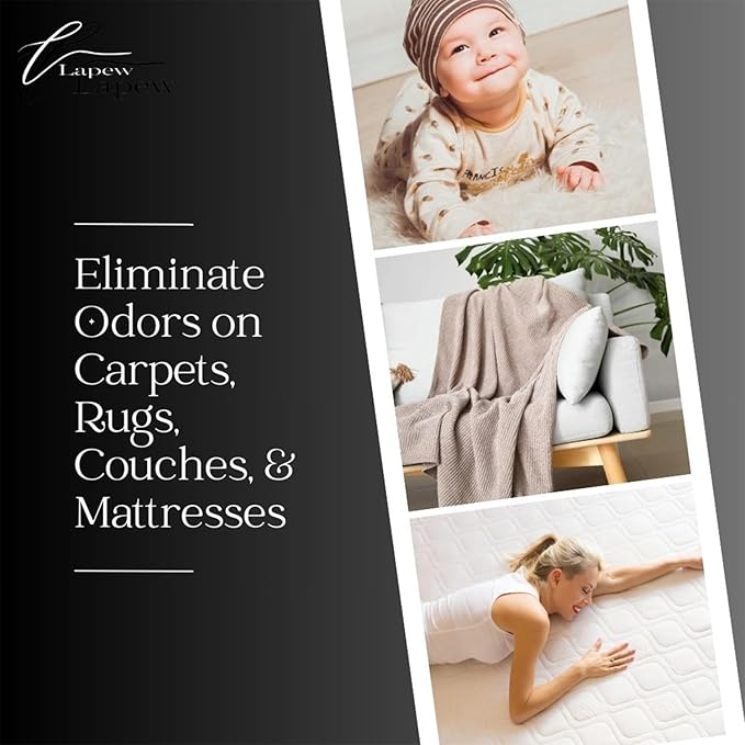 Goddess Carpet Freshener Powder: Powerful Odor Eliminator for Home, Upholstery Deodorizer, Carpet Deodorizer, Pet Urine, Cat Litter Box - Sweet Grace Fragrance