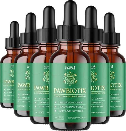 Pawbiotix Liquid probiotics for Dogs - Dog probiotics for Digestive Health | 100% Natural Dog Gut Health probiotics | probiotics for Dogs | Original Formula, Beacon Flavor, 1oz, 6 Month Supply
