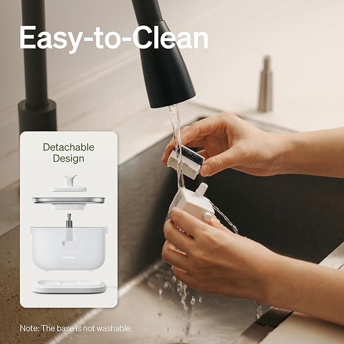 PETLIBRO Cat Water Fountain, Wireless Pump Cat Fountain, 2.5L/84oz Pet Water Fountain for Cats Indoor Stainless Steel, Cat Water Dispenser with Two Flow Modes, Pet Fountain for Drinking Easy Clean