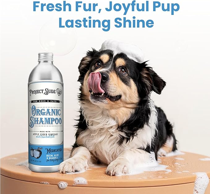 Medicated Dog Shampoo | Liquid Shampoo for Dogs | Neem& Niaouli