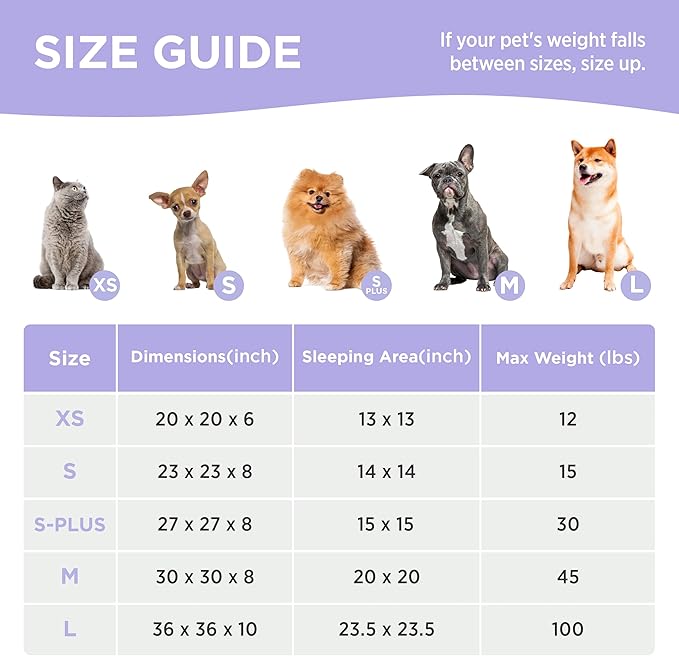 LE SURE Donut Large Dog Bed - Round Cat Beds for Indoor Anti-Anxiety Calming Pet Beds, Washable Cute Modern Beds with Teddy Sherpa Plush & Anti Slip Bottom, 36 Inch, Pink Taffy