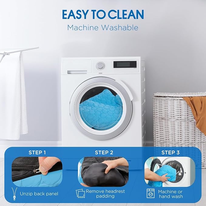 Large Cooling Dog Bed & Mat for Dogs | Machine Washable, Waterproof & Non-Slip Blanket Cover | Portable for Couch, Car, Floor & Travel (No Gel), L-40 x 35 inch