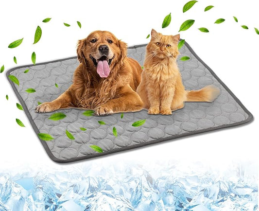 Dog Cooling Mat,2025 New Pet Cooling Mats,Washable Portable Pet Coolings Pad for Dogs & Cats Sleeping Mats for Summer,Portable Dog Cool Bed for Home & Outdoor, Keep Cool(XL)