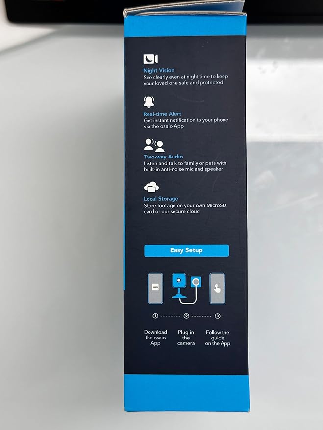 GNCC Indoor Security Camera, 2 Packs 1080PCameras for Home Security Wi-Fi Cameras, Motion/Sound Detection, Night Vision, 2-Way Audio, Real-Time Alert, Cloud & SD Card Storage, 2.4G WiFi Only