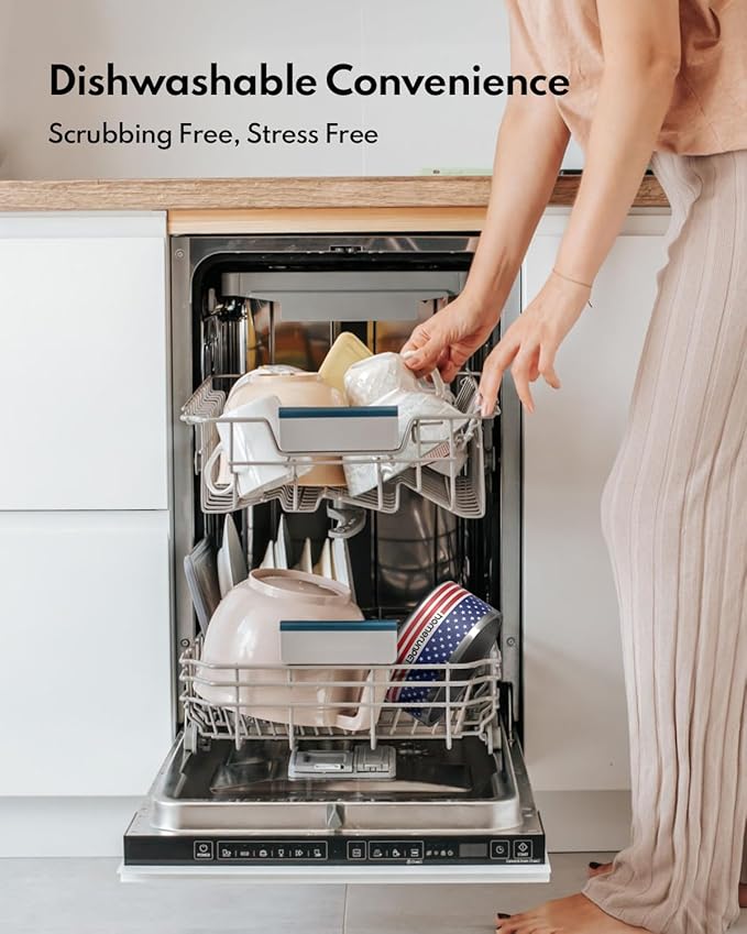 Homerunpet Double Wall Stainless Steel Dog Bowls, Non-Slip Base, Dishwasher Safe, Durable Pet Food & Water Bowl for Dogs & Cats(32oz, American Flag)