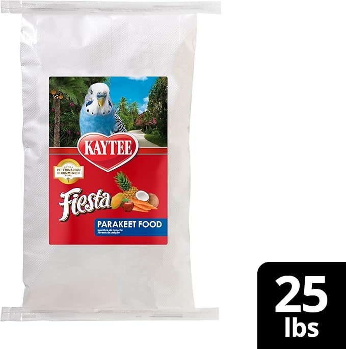 Kaytee Fiesta Parakeet Food 25 lb