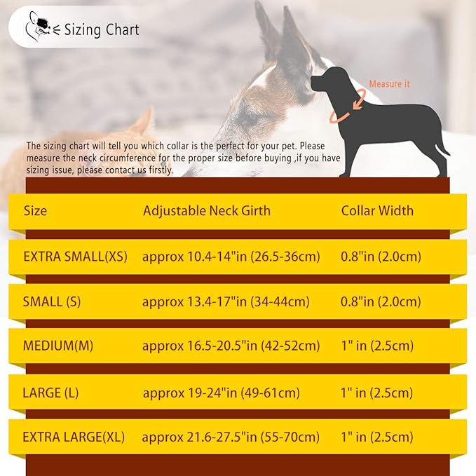 Light Up Dog Collars,Safety LED Dog Collars USB Rechargeable 7 Changing Colors Glow in The Dark Dog Walking Light,Neon Adjustable Safety Buckle Lighted Dog Collar for Small/Medium/Large Dogs, XL Size