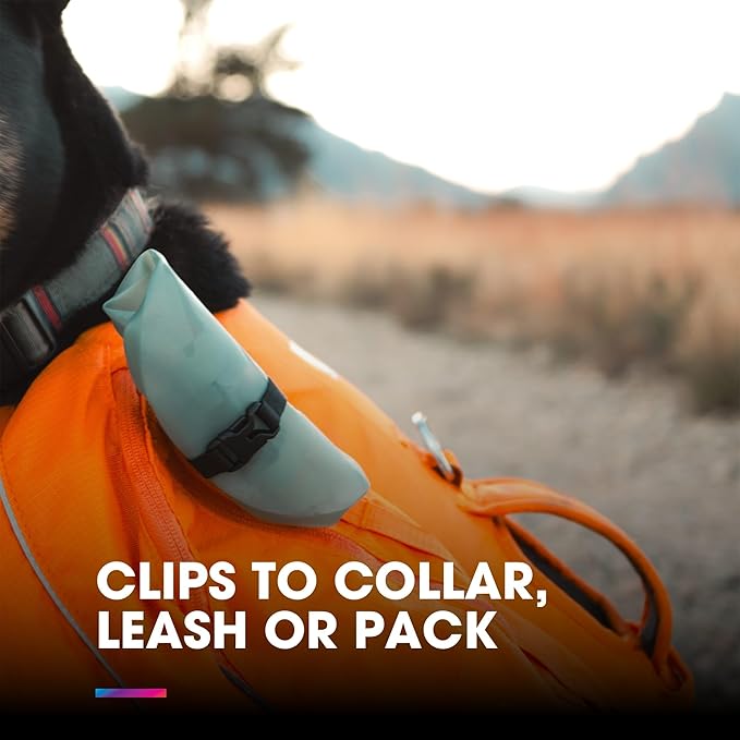 HydraPak Rover Dog Bowl (500ml/17oz) - Collapsible & Packable Dog Bowl for Food/Water