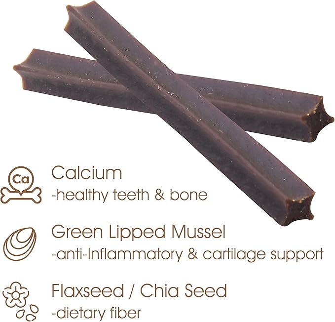 Get Naked Dental Sticks Grain-Free Chicken Flavor Dog Treats, Senior Health Small 6.2-oz Bag