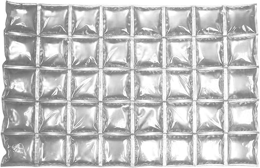 ICY-COOLS Reusable Ice Packs for Coolers - Flexible Ice Sheets, Flat and Long-Lasting for Camping or Lunch Boxes, 10x16 & 8x12, 1 or 3 Pack