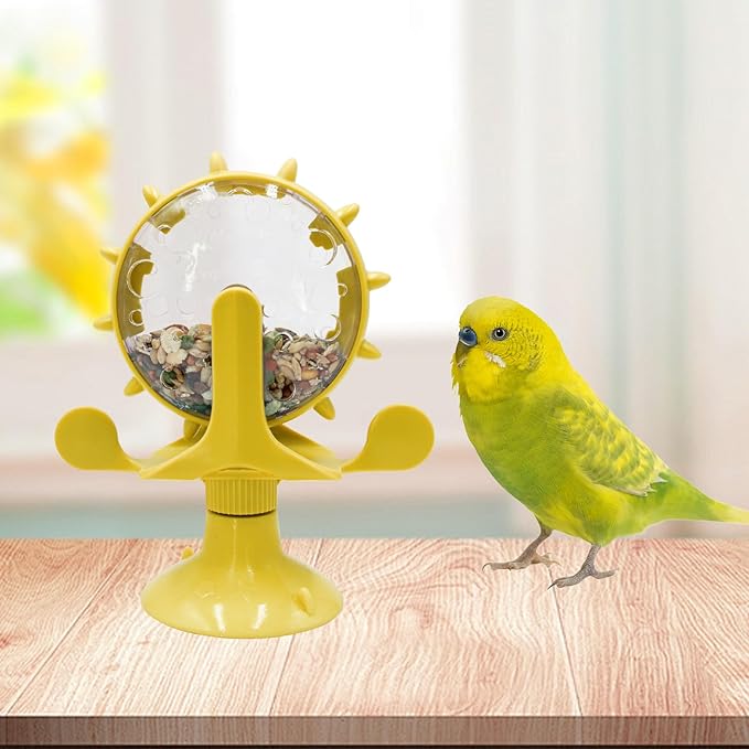 Oooct Bird Foraging Toys, Parrot Rotating Feeders, Bird Chewing Toys, Bird Enrichment Toys, Bird Cage Accessories, Suitable for Birds Parrots Parakeets Cockatiels Conures Lovebirds