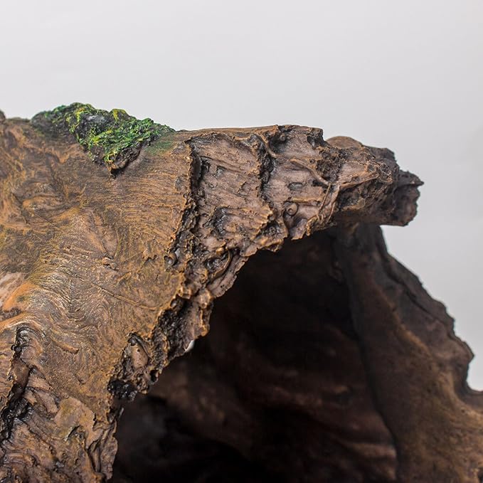 Fish Tank Decorations Aquarium Décor Resin Artificial Tree Trunk Root (F)