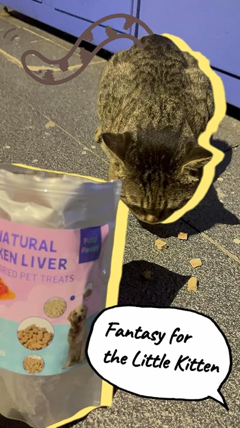 Freeze Dried Chicken Healthy Training Treats Toppers for Pets, Single Fresh Raw Ingredient, Organic, Pure Balance, Natural, Grain Gluten Filler Free, Snacks, Dogs Cats (4oz)