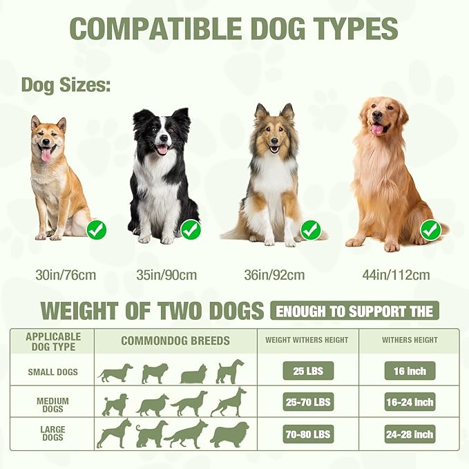 Lekereise Travel Dog Bed (49" x 26") – Foldable, Inflatable Outdoor Dog Bed,Portable & Machine Washable – Comes with a Manual Inflator - Grey