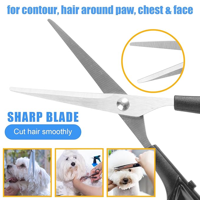 Pet Grooming Kit – Shedding Slicker Brush & Bath Massage Tool for Dogs, Cats, Puppies & Rabbits | Gentle, Easy-Clean Design for Healthy Coats & Relaxing Grooming