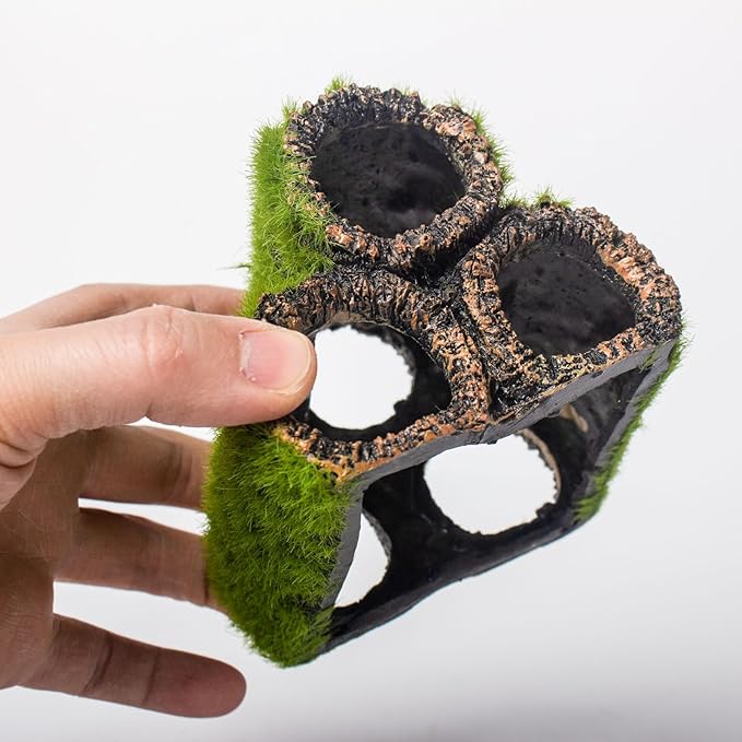 Fish Tank Decorations Aquarium Décor Resin Artificial Tree Trunk Root (C)