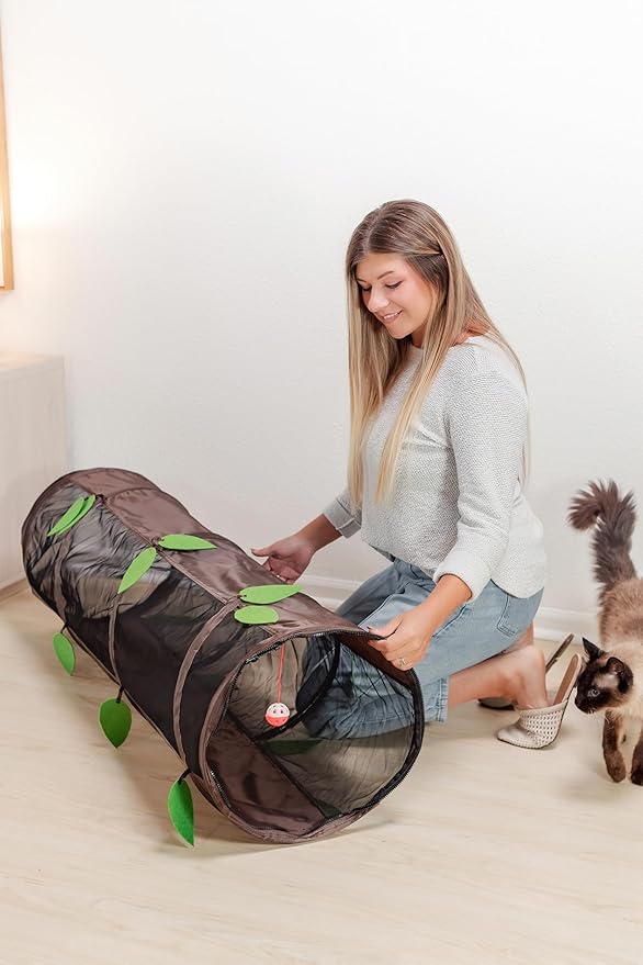 Chonky Cat Playground Set – Tunnel + Tent Combo for Maximum Zoomies