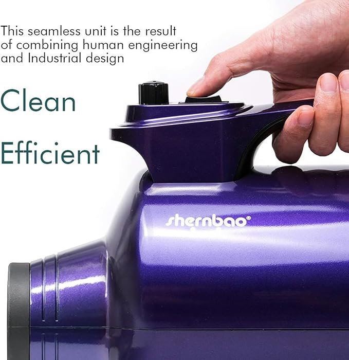 High Velocity Professional Dog Pet Grooming Hair Drying Force Dryer Blower 5.0HP (Super Cyclone) SHD-2600P (Purple)