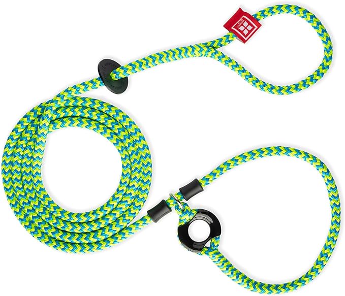 Harness Lead No Pull Dog Harness and Leash Set, Anti Pull Dog Harness, One-Piece Cushioned Rope Safely Prevents Escaping and Pulling *New Insert is Removable (Medium/Large, Peacock/Blue/Lime)