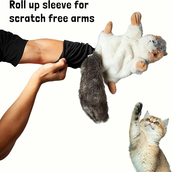 Pupr Pals Dog Toy Puppet with Tough Padding for Safe Interactive Play, Protection to Stop Puppy Kitten Biting Hands; for Boredom-Busting Training and Exercise