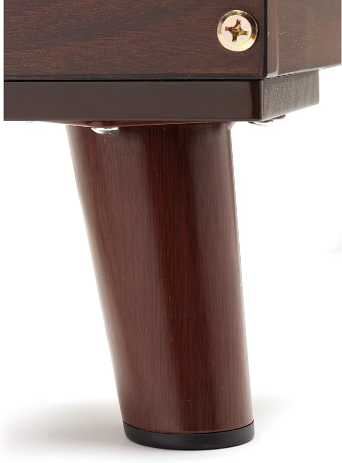 Furhaven Elevated Dog Bed Frame for 30" x 20" Medium Dog Beds, Easy Assembly - Mid-Century Modern Bed Frame - Walnut, Medium