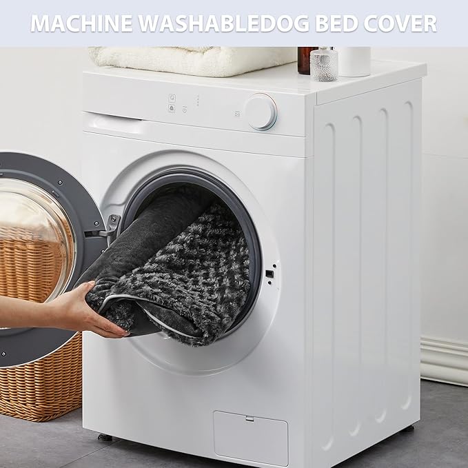 BFPETHOME Dog Beds for Large Dogs, Orthopedic Dog Bed for Medium Large Dogs,Big Waterproof Couch Pet Bed with Removable Washable Cover