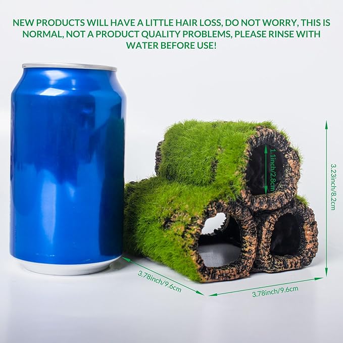 Fish Tank Decorations Aquarium Décor Resin Artificial Tree Trunk Root (C)