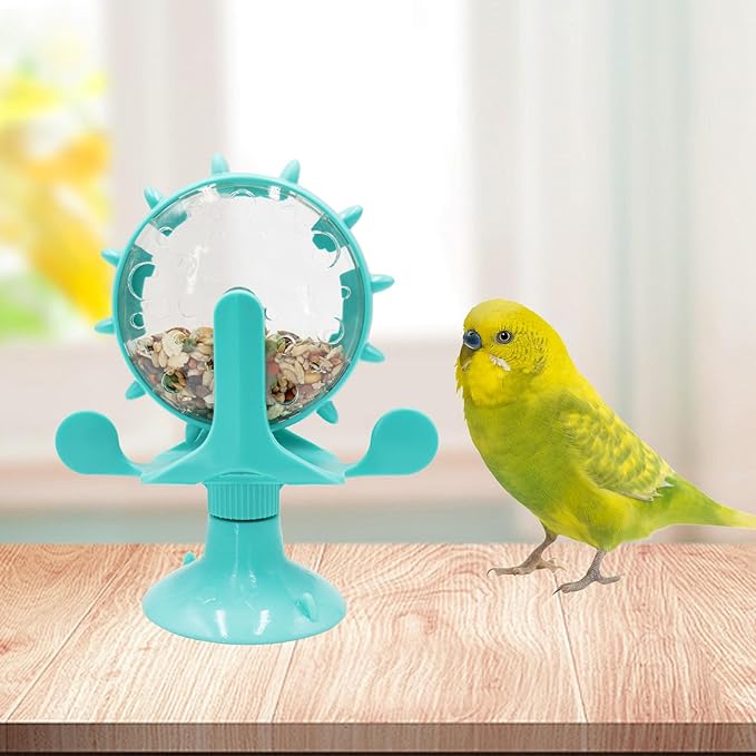 Oooct Bird Foraging Toys, Parrot Rotating Feeders, Bird Chewing Toys, Bird Enrichment Toys, Bird Cage Accessories, Suitable for Birds Parrots Parakeets Cockatiels Conures Lovebirds
